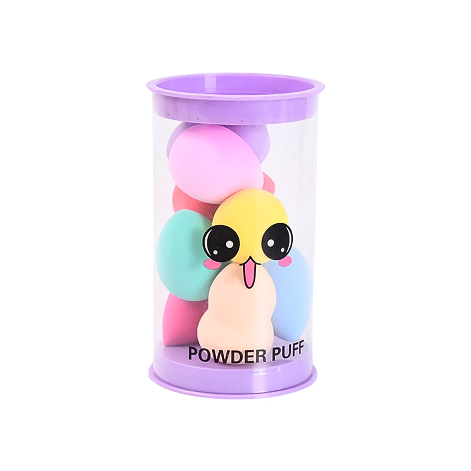Makeup Beauty Powder Puff (8 Pcs Set  With Case  Mix Color) Makeup Beauty Powder Puff (8 Pcs Set  With Case  Mix Color)